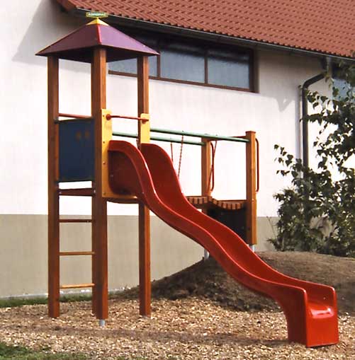Turm Fladnitz für Hügel mit Hängebrücke PH145cm