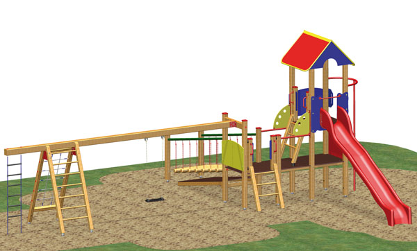 Turmkomb. St. Kind mit Schaukelanbau 1er KN/KL