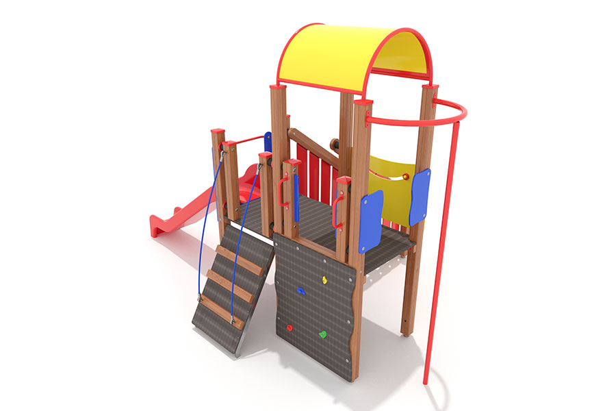 Turm Rondo Bambini 2J Podesthöhe 125cm