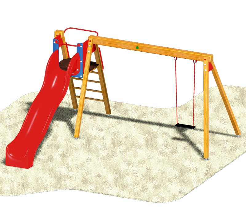 Kombischaukel St. Johann 1er mit Schaukelsitz