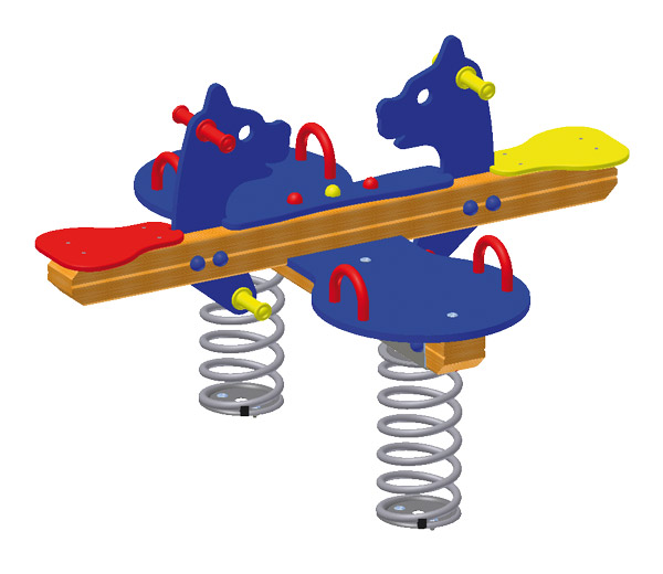 Federspielgerät Agro-Swing Surf Hund 4