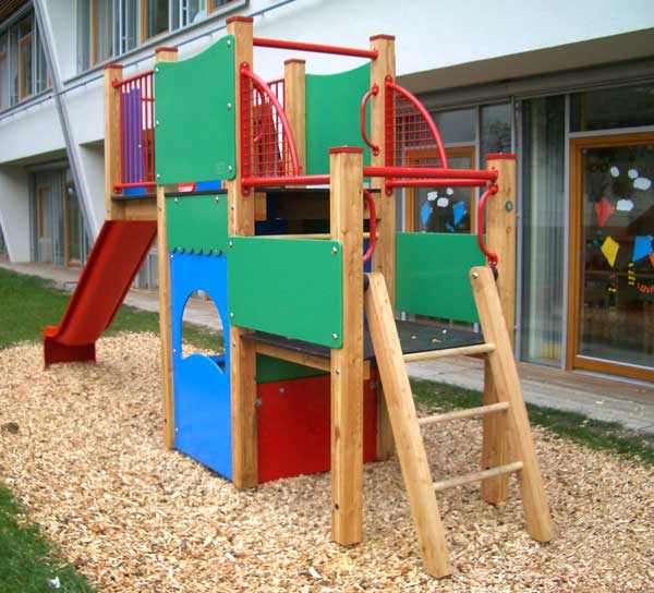 Turm Kevin mini mit Spiellhaus