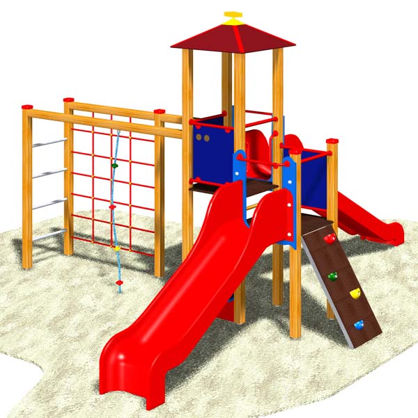 Turmanlage Jasmin m. 2 Rutschentürme