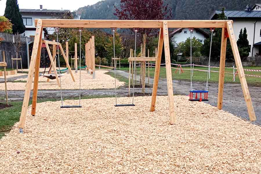 Euro-Swing 3er, Babysitz, 2 Schaukelbrett