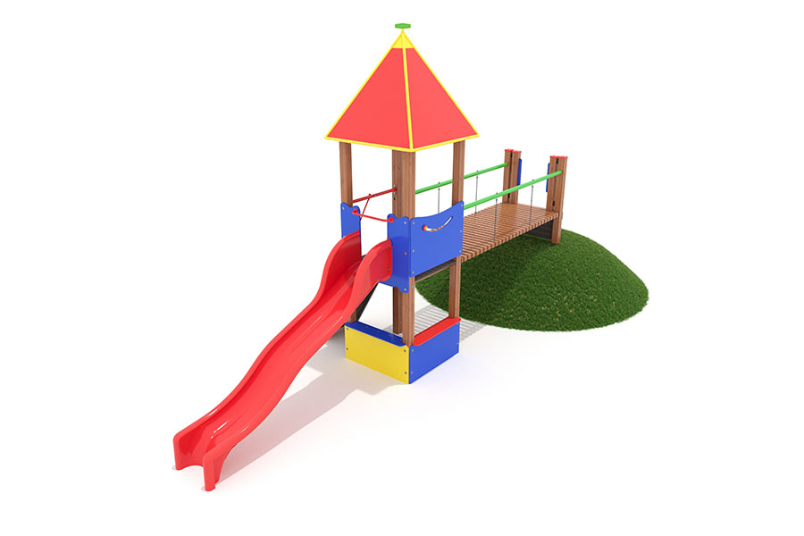 Turm Weiz mit Hängebrücke für Hüge