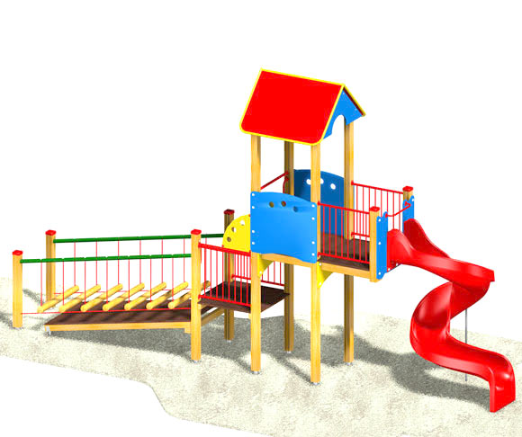 Turmanlage Raaba mit Wackelsteganbau