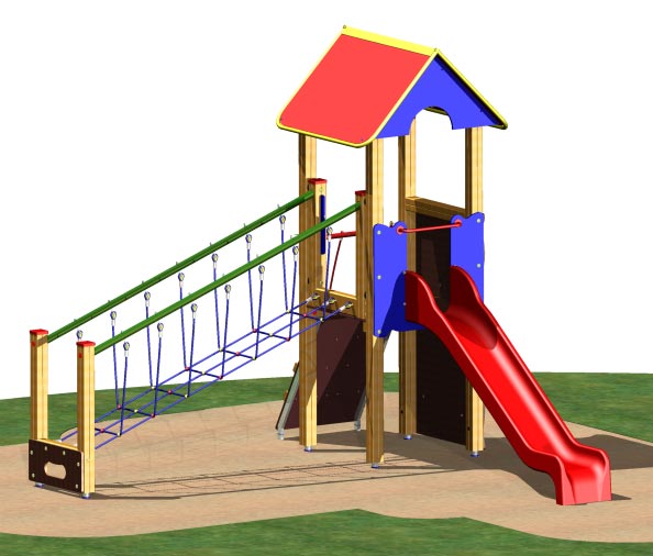 Turmanlage Breitenbrunn mit Netzaufgang