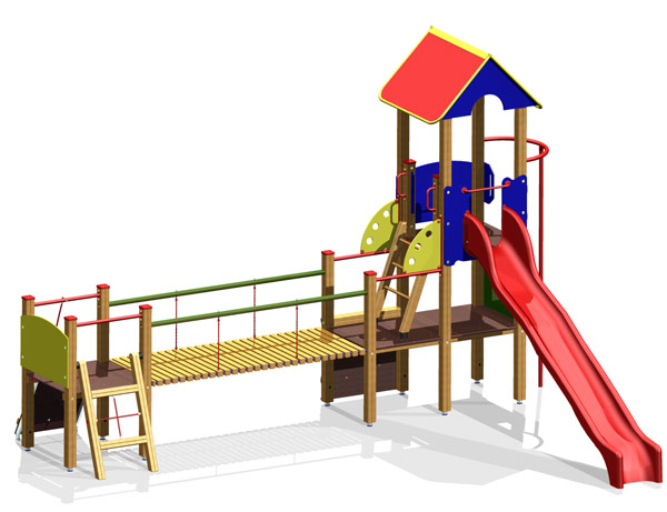 Turmanlage Neudau mit Hängebrücke