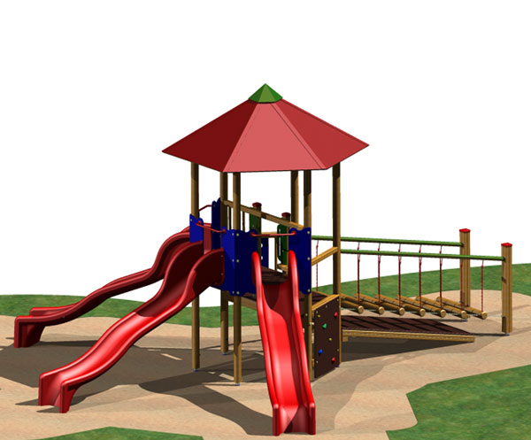 Sechseckturm Wels, 3 Rutschen