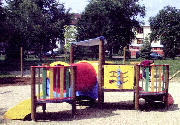 Kiddy-Play Dreieckturm Maulwurf