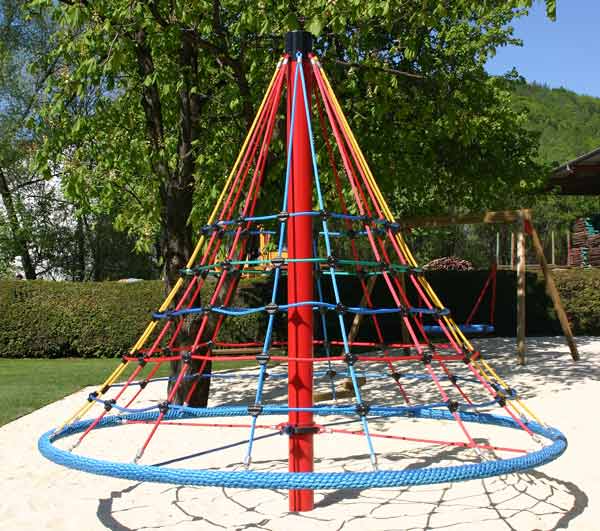 Drehkletterturm Lucy mit 1 Ring