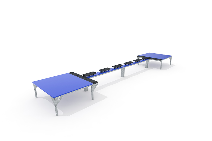 Urbanetics Warrior Wackelbrettbrücke