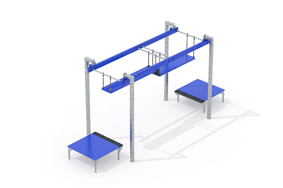 Urbanetics Warrior Instabile Brücke