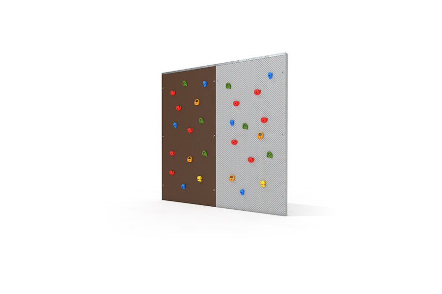 Bouldern Wand 2er beidseitig bekletterbar durchgeh