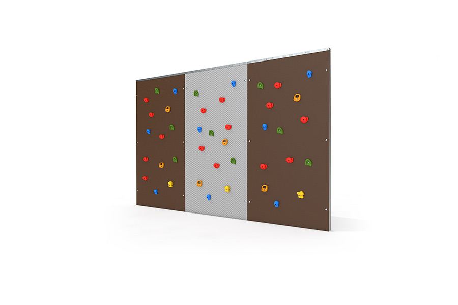 Bouldern Wand 3er beidseitig bekletterbar durchgeh