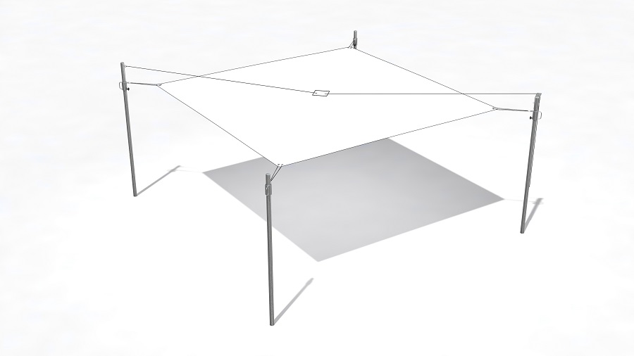 Metallsteher [C] inkl. Zubehör Ø 90mm