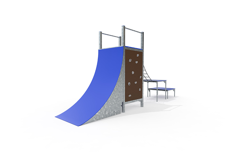 Kletternetz schräg für Urbanetics