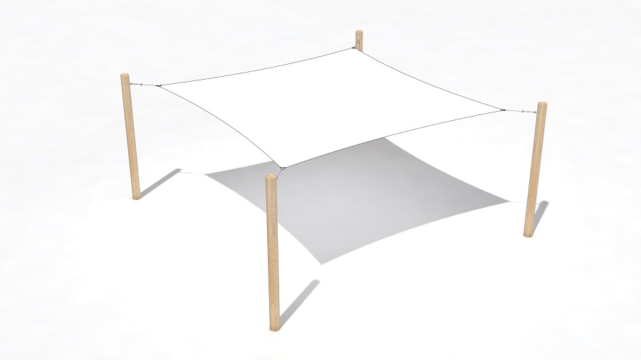 Robiniensteher mit Bemalung inkl. Zubehör