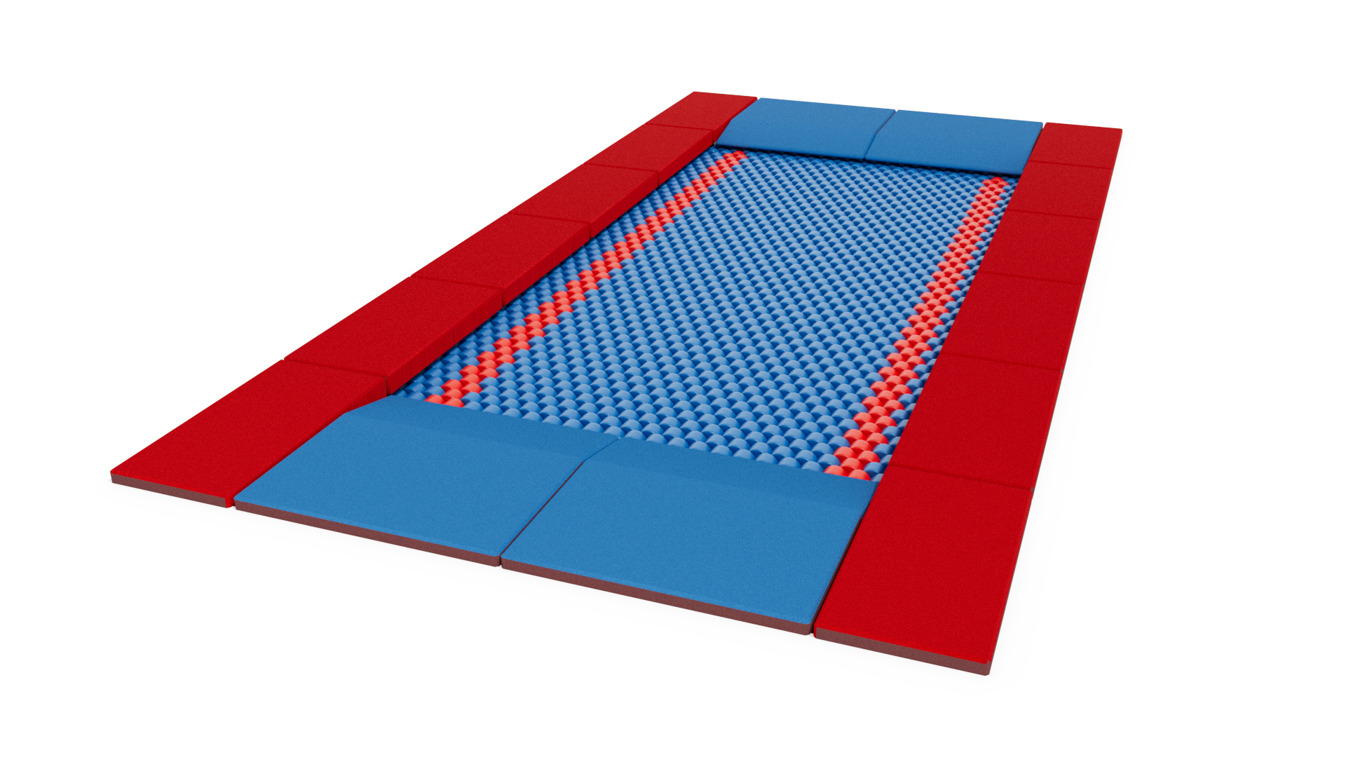 Sprunggerät Jump R 200x100 cm für Rollstuhlfahrer