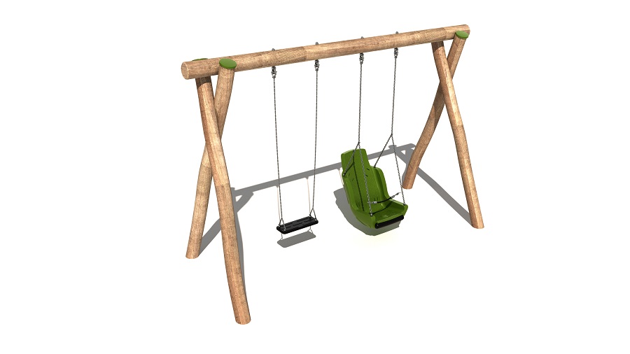 Euro-Swing 2er, Schaukel für besondere  Bedürnisse