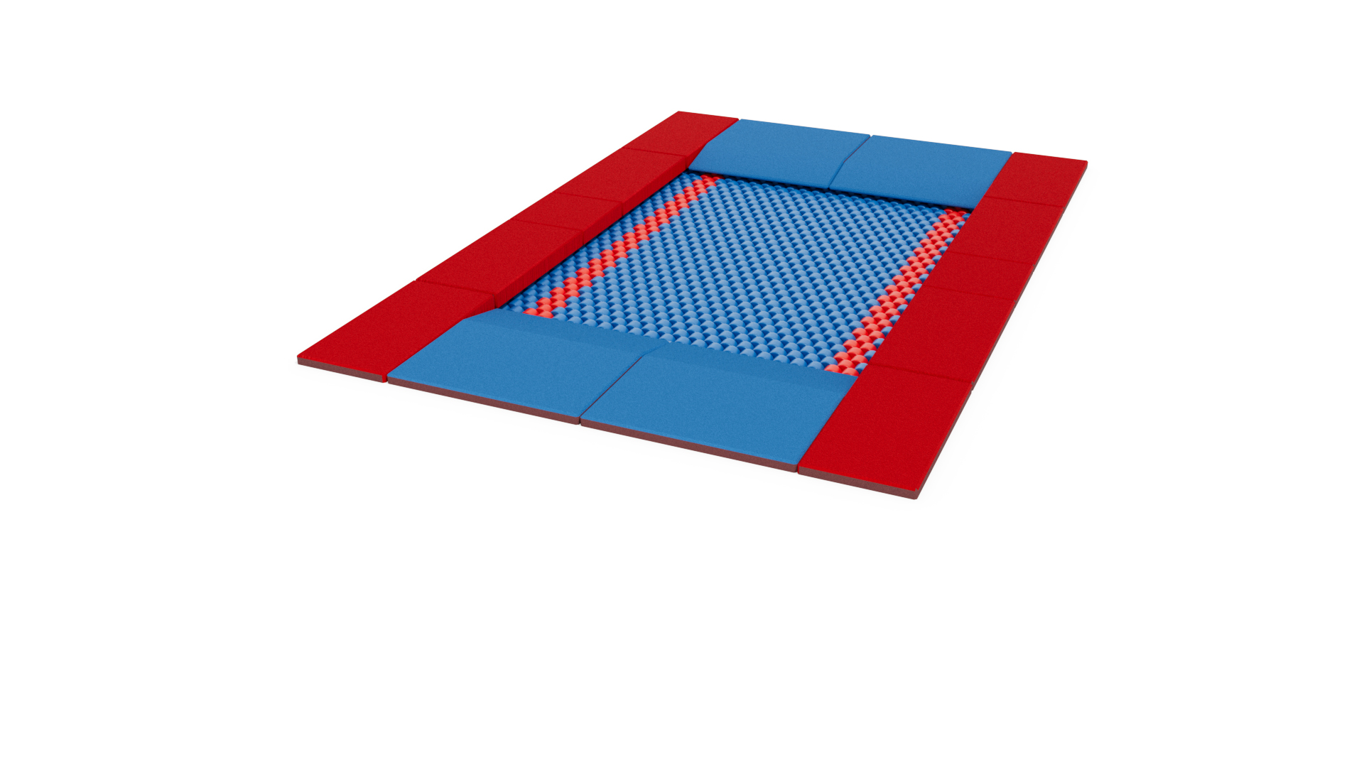 Sprunggerät Jump R 125x100 cm für Rollstuhlfahrer