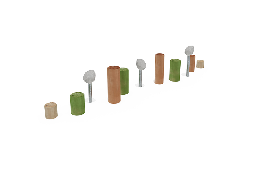 Steinigerast L: 400 cm