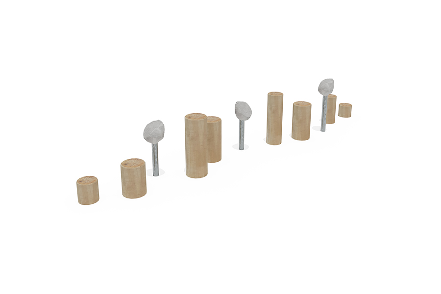 Steinigerast L: 400 cm