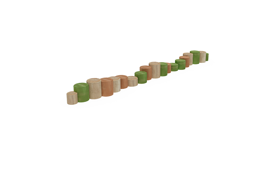 Balancierstufen L: 300 cm