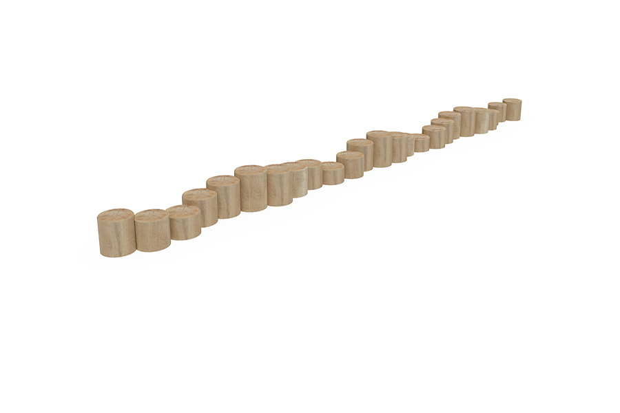 Balancierstufen L: 400 cm