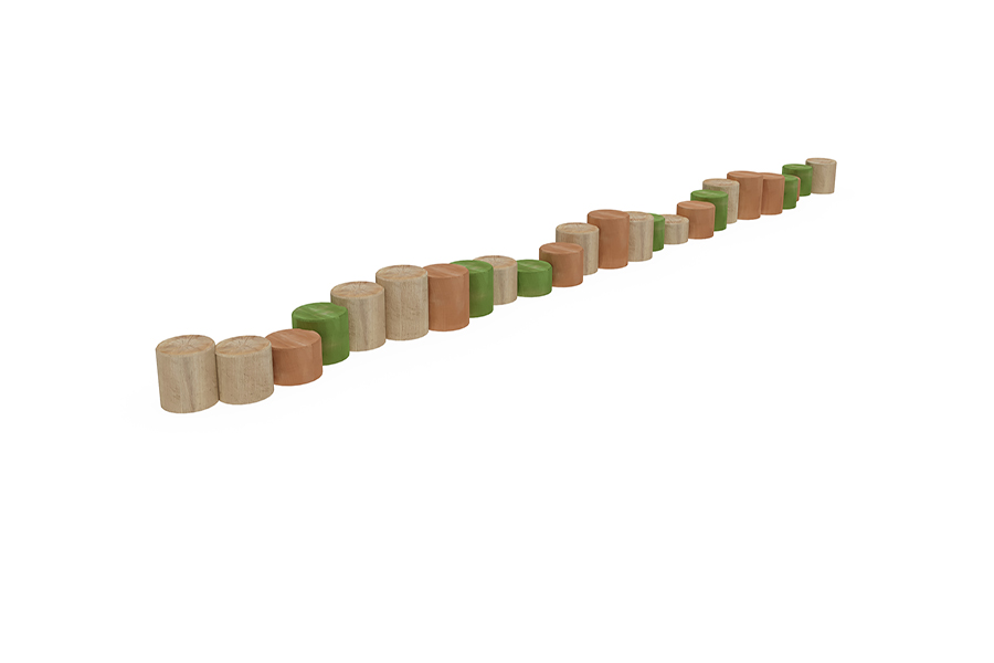 Balancierstufen L: 400 cm