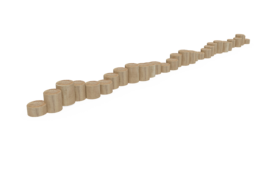 Balancierstufen L: 500 cm