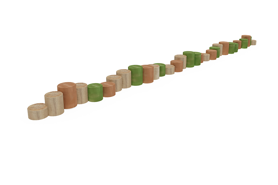 Balancierstufen L: 500 cm