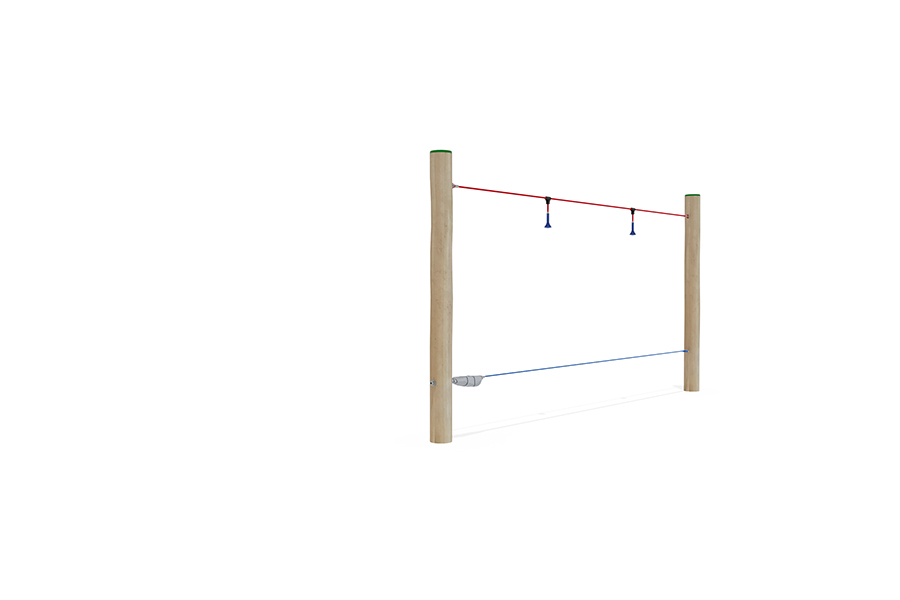 Balancierweg L: 520 cm mit Halteseil u. Abhängung