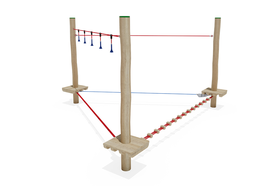 Slackline Dreieck L: 570 cm