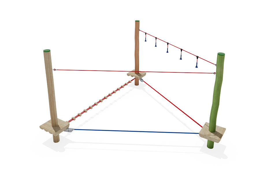 Slackline Dreieck L: 570 cm